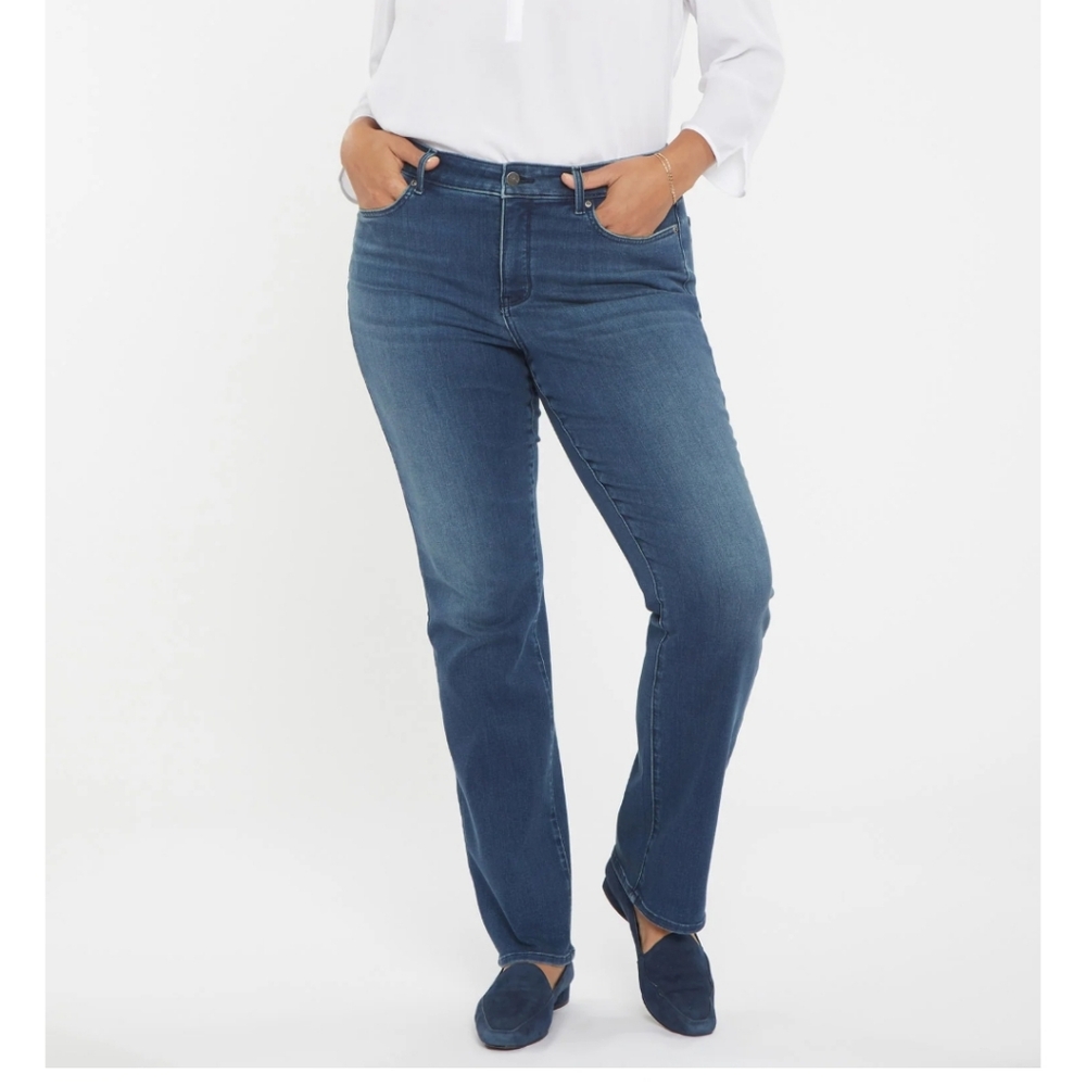 NYDJ Marilyn Straight Jeans Plus Size 18